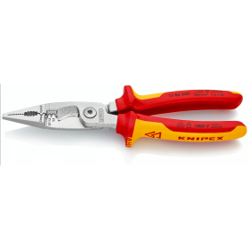 KNIPEX Pinza per Elettroinstallazioni 200 mm VDE 13 86 200 – 6 Funzioni in 1