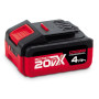 Batteria Ricaricabile 20V 4 Ah CROWN CAB205014XE – Ioni di Litio per Elettroutensili