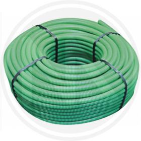 Tubo Corrugato in PVC Cavidotto Verde per Cavi Elettrici – Sotto Intonaco in Rotolo