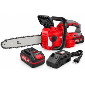 Elettrosega a Batteria 20V Brushless Yamato MYX CGCS 20 BL Barra 30 cm – Kit con Batteria e Caricabatterie