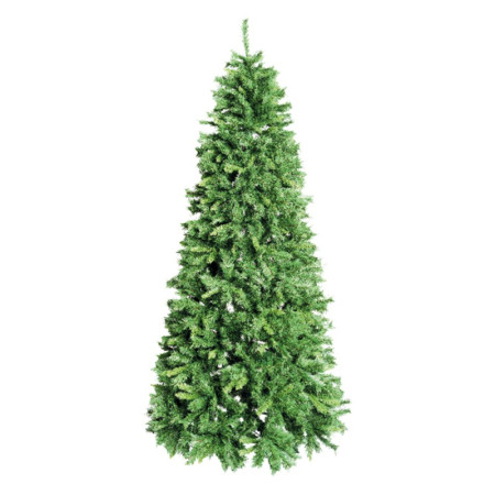 Albero di Natale Berlino H 210 cm Base 105 cm 928 Rami Sistema a Gancio in PVC Verde Bicolor
