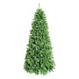 Albero di Natale Berlino H 210 cm Base 105 cm 928 Rami Sistema a Gancio in PVC Verde Bicolor
