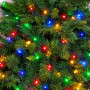 Catena Lineare Minilucciole a LED Serie TL-C 500 LED Multicolor 22 mt Cavo Verde Controller IMQ