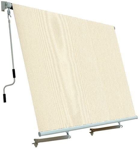 Tenda da sole per balcone con sistema a caduta Colore ECRU 250x250 cm PAPILLON