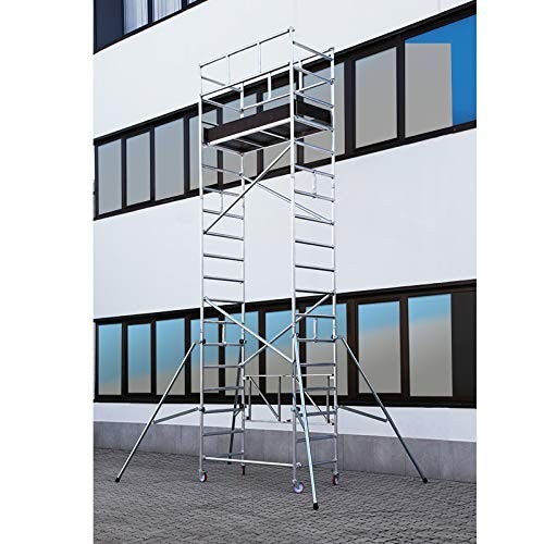 Ponteggio in alluminio da 6,76 mt STP Acciaio