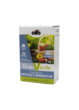 GRANVERDE CONCIME GRANULARE ORTICOLE E AROMATICHE