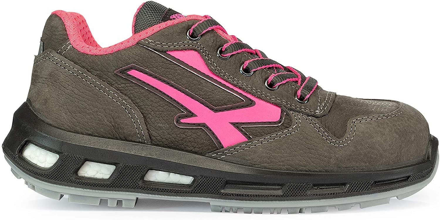 U-Power - Scarpe di sicurezza, colore: grigio/rosa, S3 SRC, RL20324