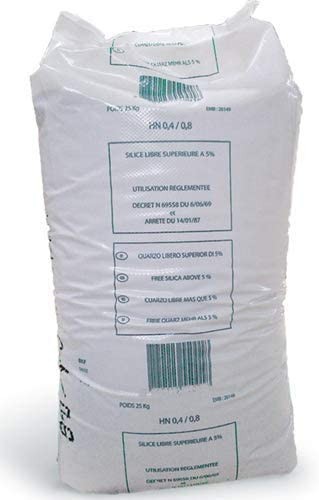 SABBIA QUARZIFERA FILTRO PISCINA 25KG PAPILLON D