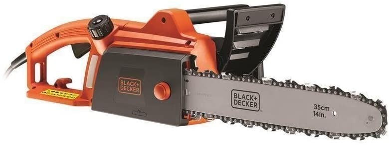 BLACK+DECKER Motosega Elettrica Lunghezza Barra e capacit� di taglio 40 cm, Doppia Impugnatura 1800 W, CS1840-QS