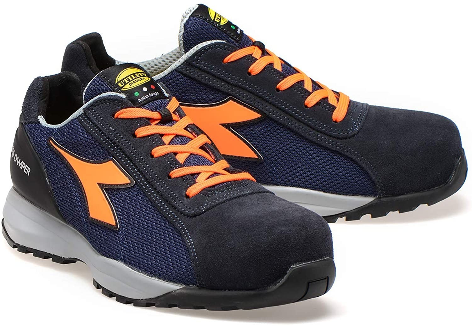 Utility Diadora - Scarpa da Lavoro Bassa Glove MDS Text Low S1P HRO SRC per Uomo e Donna