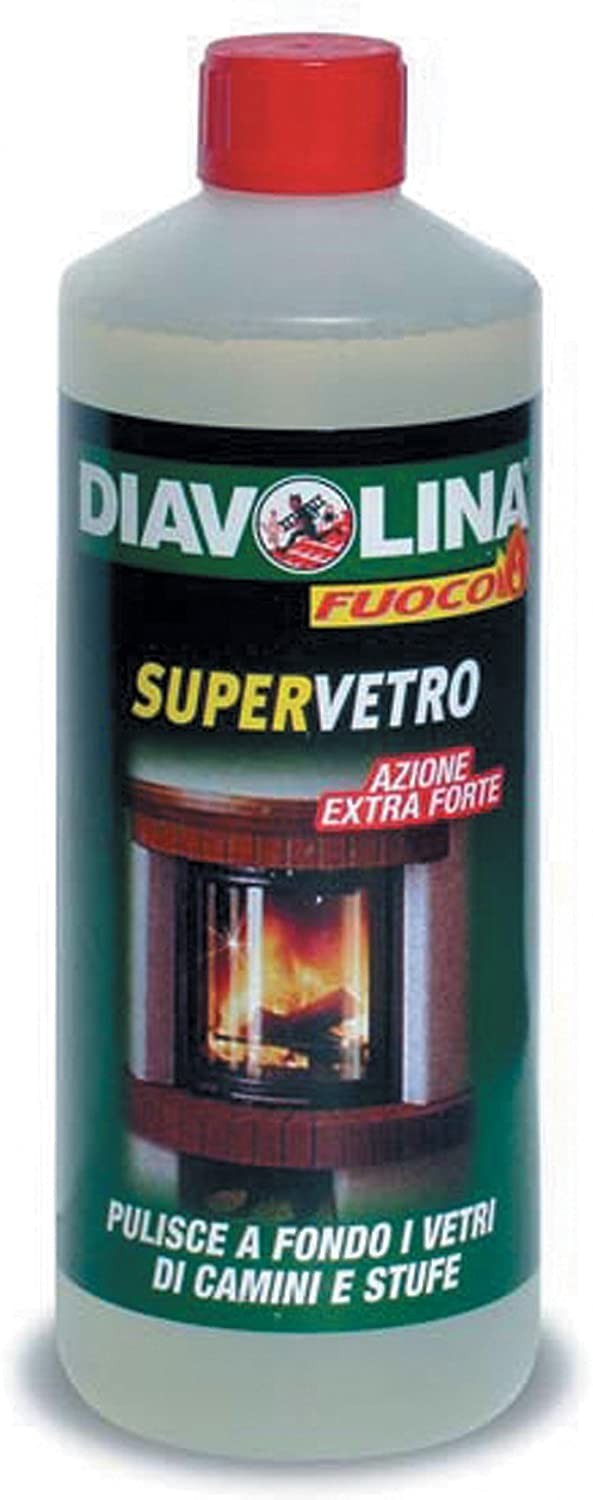 6 pezzi di DIAVOLINA SUPERVETRO ML.1000 RICARICA PZ - 6