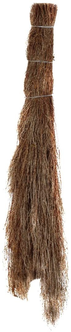 Scopa mod. Erica in Legno Naturale Marrone senza manico 90 x 9 x 9 cm EV