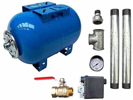 Aquasystem – Kit pressatore orizzontale 200 L 1" 1/4