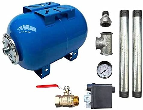 Aquasystem � Kit pressatore orizzontale 200 L 1" 1/4