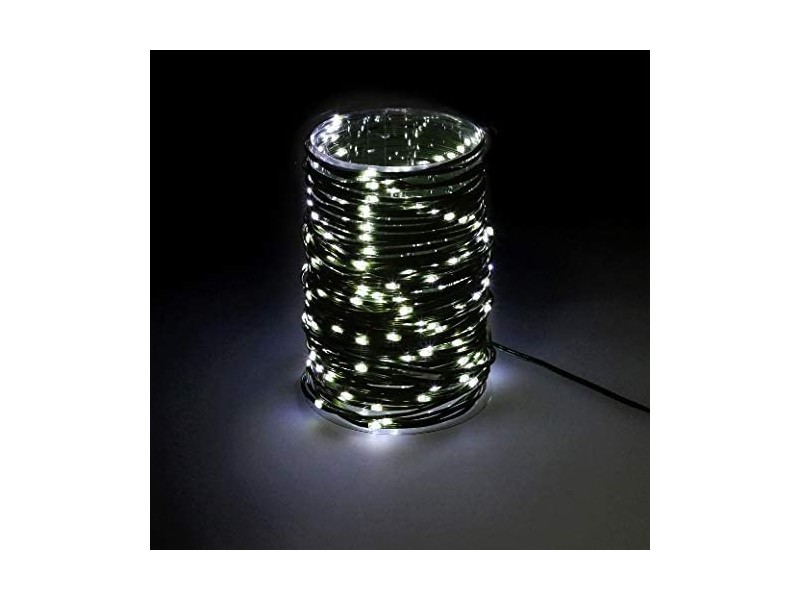 MAURER Guinalda Luci Natalizie Microled 300 Led Colore Bianco Freddo