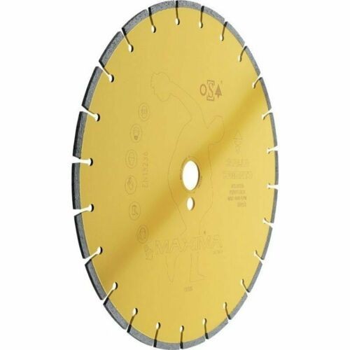 Disco Diamantato Maxima GIALLO CEMENTO diametro 400 foro 22.2mm