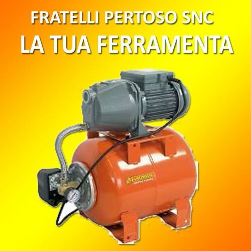 GRUPPO AUTOCLAVE AGC800/22 HP 0,8, PRESSURIZZAZIONE A FUNZIONAMENTO AUTOMATICO