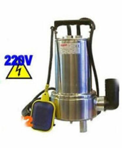 ELETTROPOMPA SOMMERSA ACQUE SPORCHE MONOFASE LEPORIS SUPERDRAINEX 150 HP 1,50