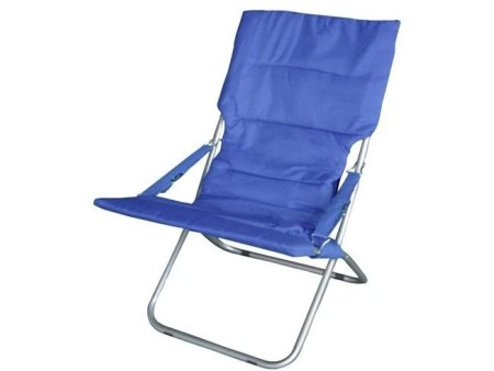 Papillon 8043505 - Blu sedia imbottita rilassarsi in metallo