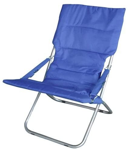 Papillon 8043505 - Blu sedia imbottita rilassarsi in metallo