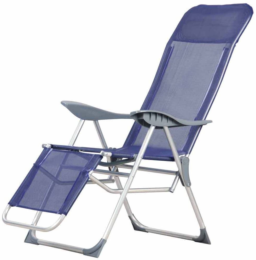 Papillon 8044212 - Sedia Sdraio Pieghevole in Acciaio Tessuto Textline 76X59X43-110H Cm