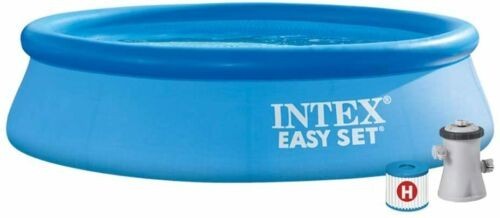 Intex 28122 Easy Set Piscina Rotonda, 305 x 76 cm, con Pompa Filtro