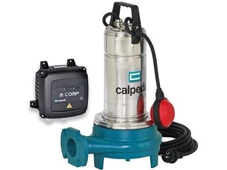 Calpeda - Pompa sommergibile Dilaceratrice acqua usata GQG6-21 m, 1,1 kW, 1,5 HP, 230 V, 50 Hz