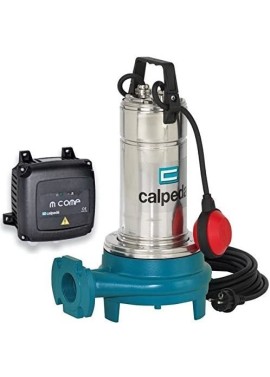 Calpeda - Pompa sommergibile Dilaceratrice acqua usata GQG6-21 m, 1,1 kW, 1,5 HP, 230 V, 50 Hz