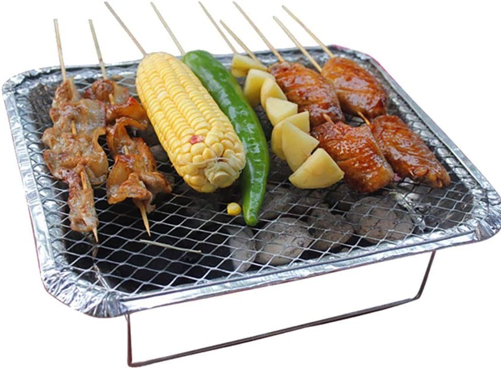 Rapoyo Griller: comode Griglie USA e Getta, griglia a Carbone istantanea, Barbecue istantaneo, Tempo di combustione Lungo, grigl