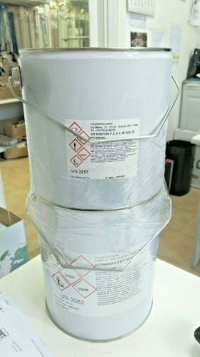 VERNICE PER ALIMENTI EPOSSIDICA ROSSO (3,5LT) + CATALIZZATORE (1,5LT)