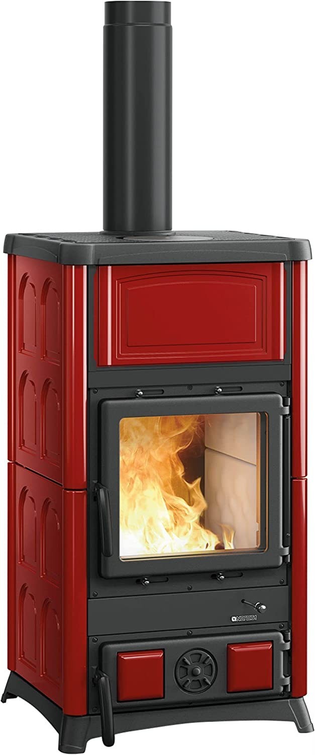 La Nordica 7112705 Concita - Caminetto Majolika Bordeaux/A+