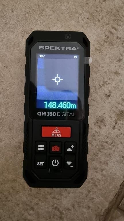 MISURATORE LASER SPEKTRA QM 150 DIGITAL