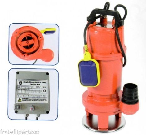 ELETTROPOMPA TRITURATRICE TRITON 150 CON QUADRO DI AVVIAMENTO LEPORIS 220V