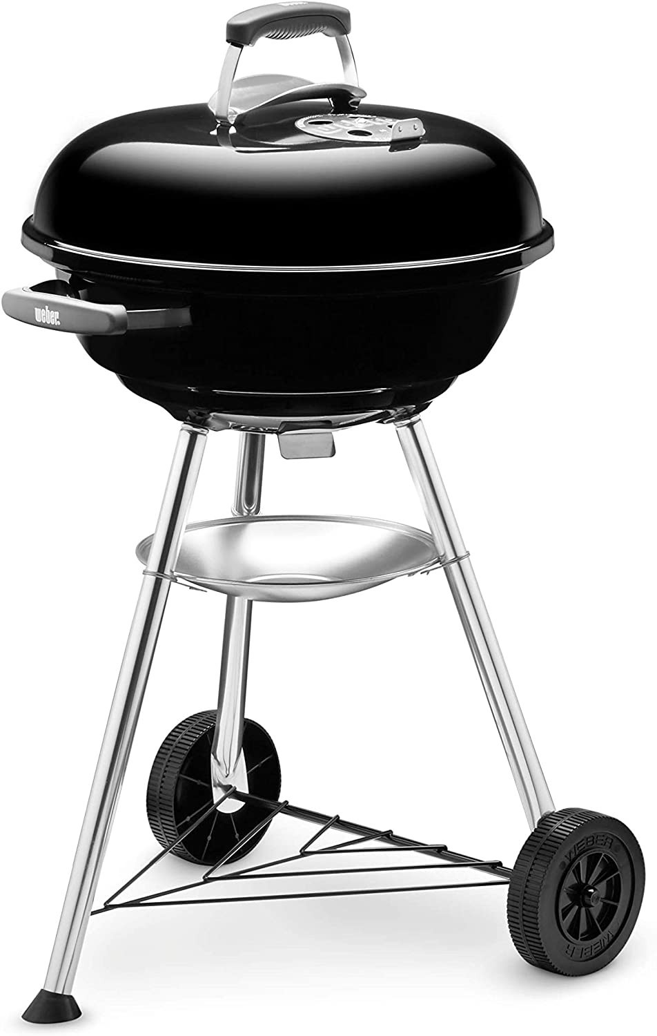 Weber Compact Kettle Barbecue a Carbone, � 47 cm, Nero (1221004)