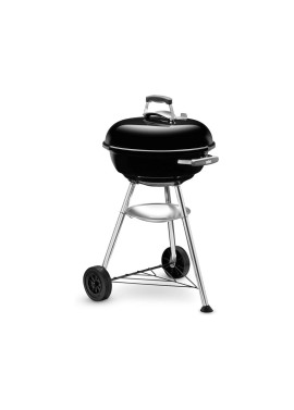 Weber Compact Kettle Barbecue a Carbone, Ø 47 cm, Nero (1221004)