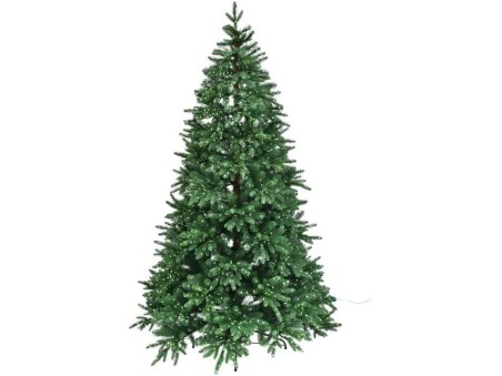XONE Albero di Natale Total PE con luci Integrate 270 cm | 100% Polietilene Realistico