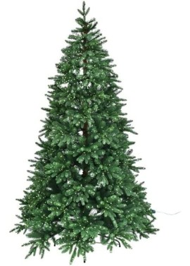 XONE Albero di Natale Total PE con luci Integrate 210 cm | 100% Polietilene Realistico