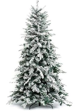 XONE Albero di Natale Innevato Alaska 180 cm - Effetto Realistico
