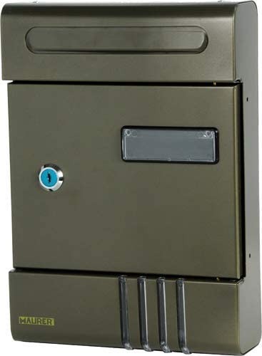 Cassetta Postale Maurer Notes Bronzo Acciaio