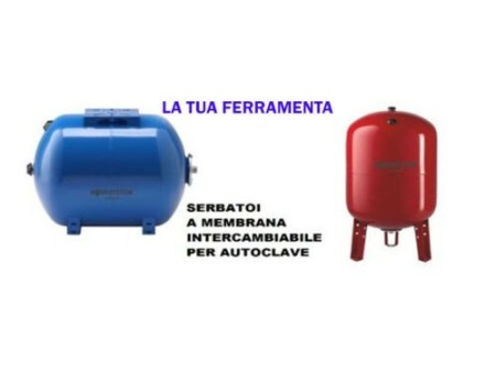 Idrosfera vaso espansione membrana autoclave orizzontale/verticale Made in Italy