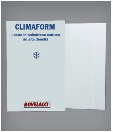 Pannello isolante CLIMAFORM BOVELACCI Spessore 6 mm Conf. 20 pezzi da 80x125 cm (20 mq)