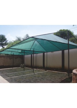VERDELOOK Ombra Full Tessuto ombreggiante, 2x5 m, Verde, per Agricoltura, vigneti e coperture