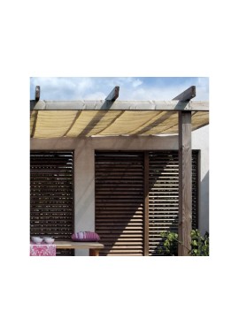 VERDELOOK Tessuto Ombra in rotoli, 2x50 m, 300gr/mq per recinzioni coperture, beige