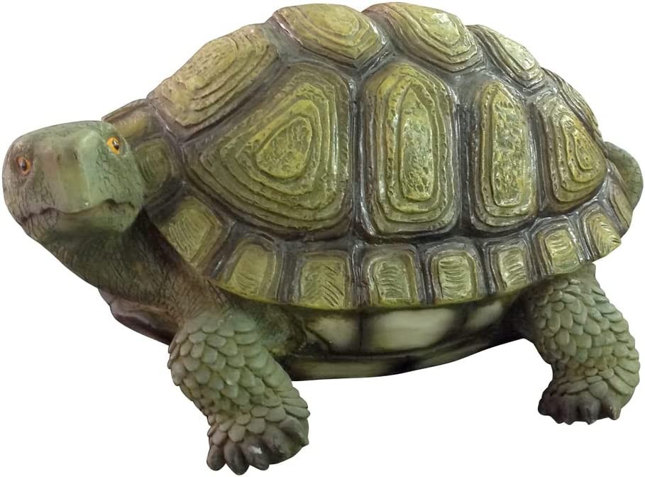 VERDELOOK Statuetta a Forma di Tartaruga per Decorazione Giardino, arredo Decoro Decorazioni Esterni
