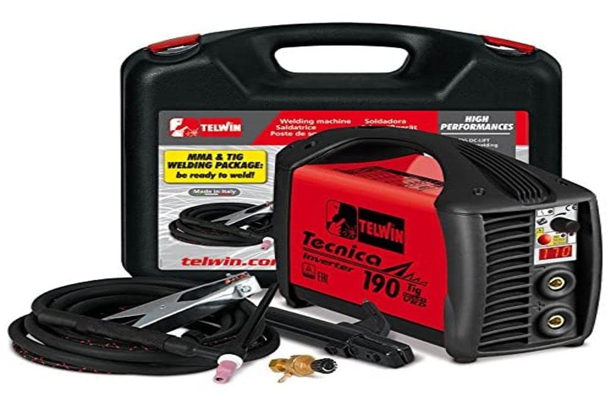 TECNICA 190TIG/MMA DC LIFT VRD PL.C.CASE