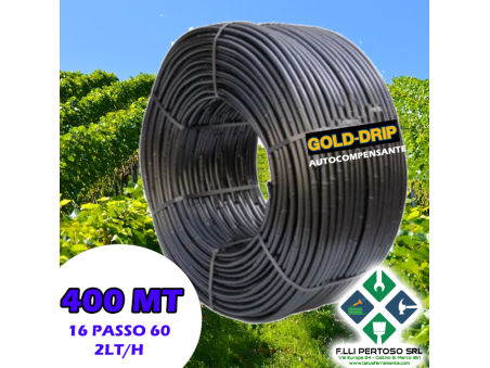 Plastic Puglia 400 mt tubo ala gocciolante per impianto di irrigazione 16 Passo 50 orto piante giardini