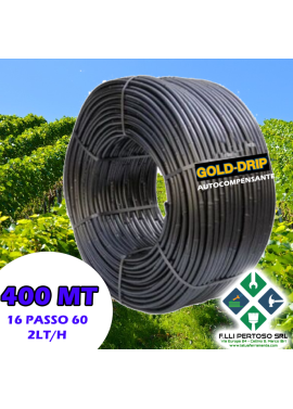 Plastic Puglia 400 mt tubo ala gocciolante per impianto di irrigazione 16 Passo 50 orto piante giardini
