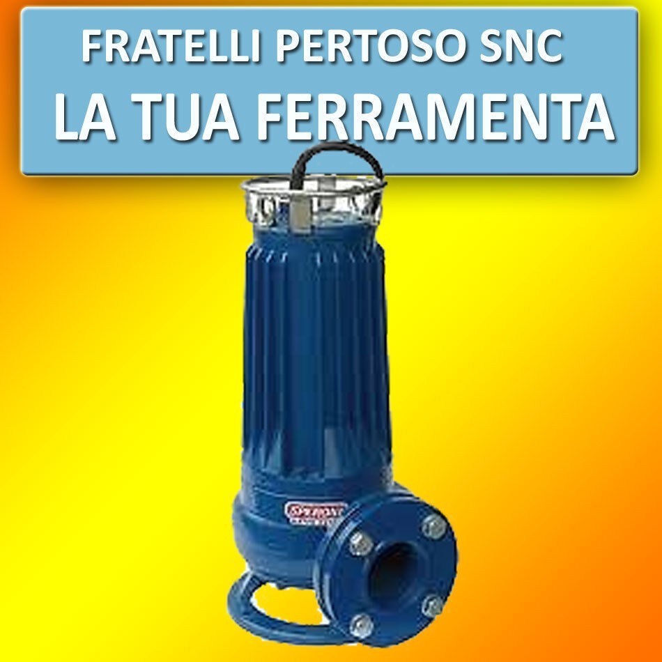 POMPA SOMMERSA TRIFASE SQ 15-1.1 HP 1,5 PROFESSIONALE DRENAGGIO E PER FOGNA