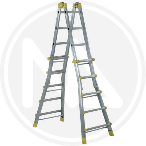SCALA TELESCOPICA Alluminio 5+5 gradini