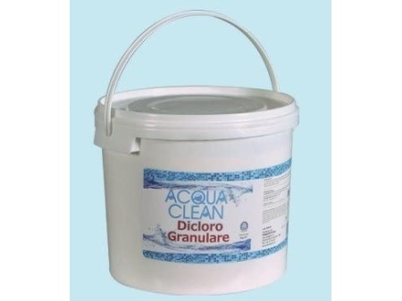 DICLORO GRANULARE KG. 10 ACQUA CLEAN PER PISCINE